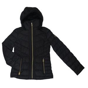 Black puffy Michael Kors jacket